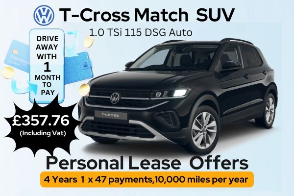 VW T-Cross SUV Match edition