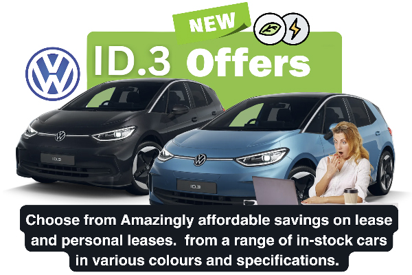 Affordable Leasing Deals On Volkswagen ID3 