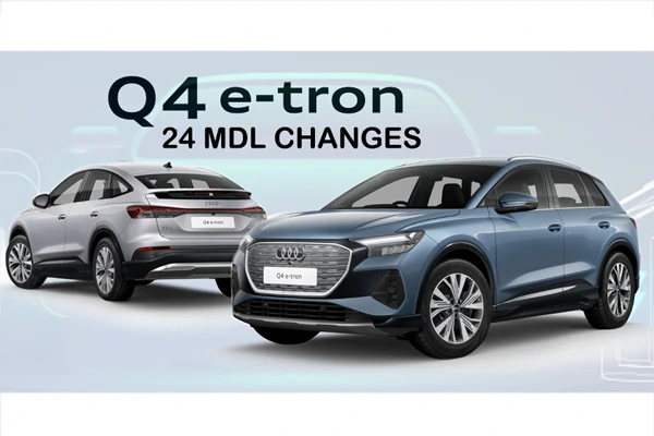 The 2024 Mdl Audi Q4 e-tron SUV and Sportback