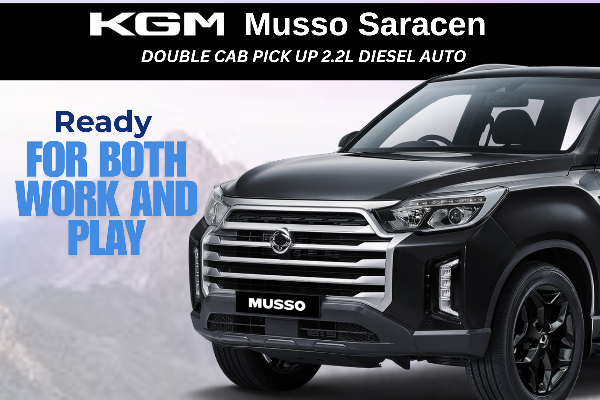 KGM Musso Saracen Double cab pick